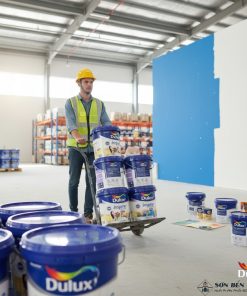 Thi công sơn DULUX INSPIRE 39AB BÓNG NỘI THẤT